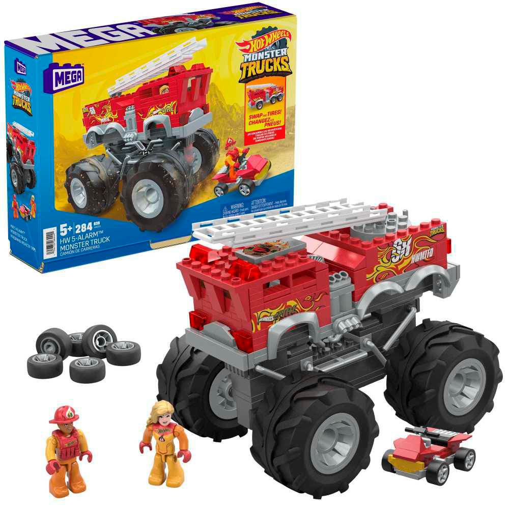 MEGA BLOKS Alarm Monster Truck ATV Juguete de Construcción
