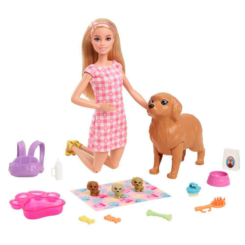 Muñeca Cachorros Recién Nacidos BARBIE